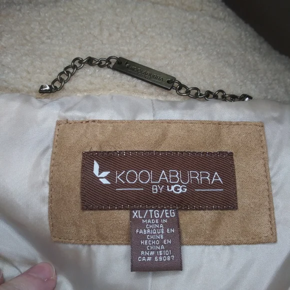 Koolaburra By UGG Doe Tan Relaxed Sherpa Shacket - Picture 12 of 16